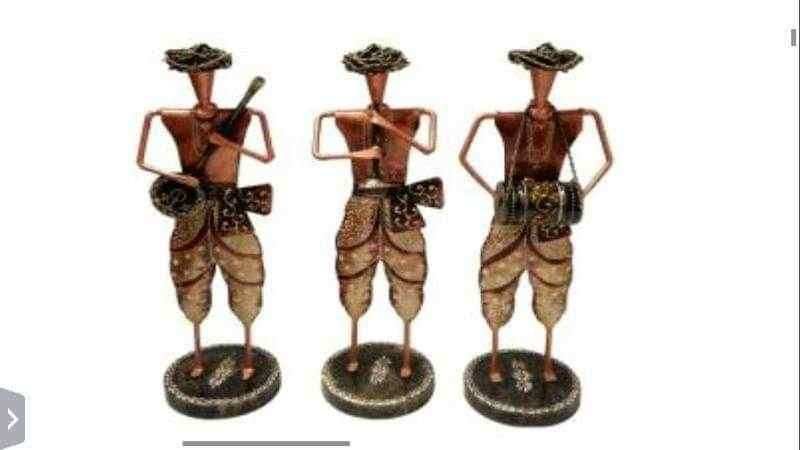 Metal handicraft  statue